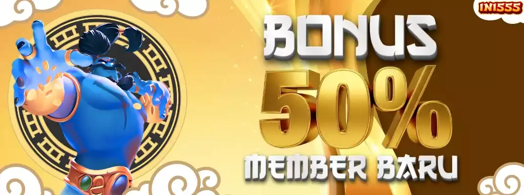 promo 50 persen member baru